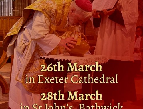 2026 See of Oswestry Chrism Festivals